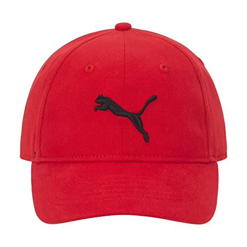 PUMA Unisex-Kinder Youth Adjustable Cap Baseballkappe, rot, Einheitsgröße von PUMA