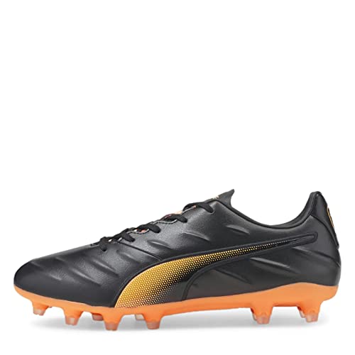 PUMA Unisex King Pro 21 FG Fussballschuh, Black-Sunblaze, 37 EU von PUMA