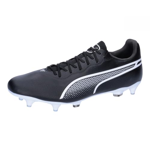 PUMA Unisex King Pro Mxsg Fußballschuhe, Puma Black Puma White, 42 EU von PUMA