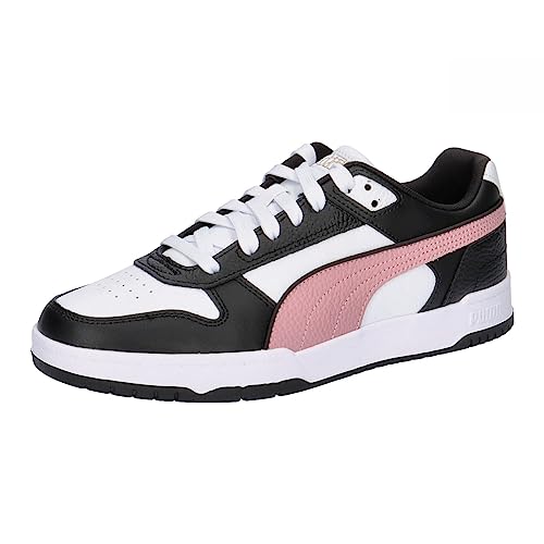 PUMA Unisex RBD GAME LOW Low-Top Trainers, PUMA WHITE-FUTURE PINK-PUMA BLACK, 38 EU von PUMA