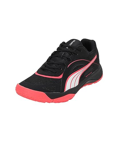 PUMA Unisex Solarstrike Ii Indoor-Pumps, Puma Black Fire Orchid Puma White, 42 EU von PUMA