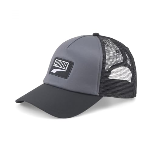 PUMA Unisex Trucker Cap, Black Castlerock, Einheitsgröße von PUMA