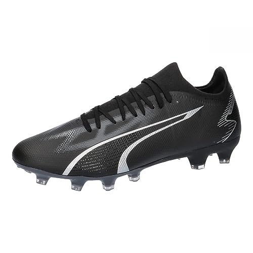 PUMA Unisex Ultra Match Fg/Ag Fussballschuh, Black Asphalt, 44.5 EU von PUMA