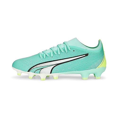 PUMA Women's Sport Shoes ULTRA MATCH FG/AG WN'S Soccer Shoes, ELECTRIC PEPPERMINT-PUMA WHITE-FAST YELLOW, 36 von PUMA