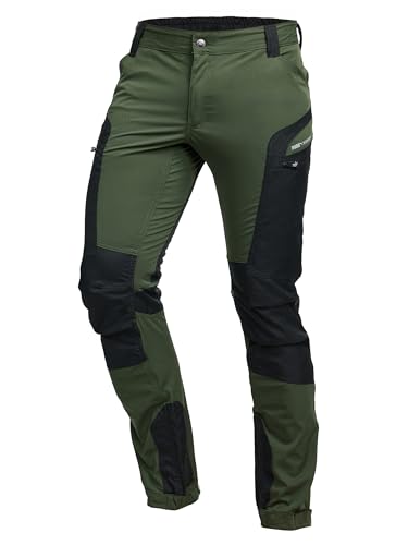 PUMA Workwear Pro-One Wanderhose Herren - Robuste Outdoor Hosen für Herren - Mit verstärktem Nylon für Langlebigkeit - Trekkinghose mit 4-Wege-Stretch - Verstellbarer Knopfleiste - XXL - Oliv PUMA Workwear Pro-One Wanderhose Herren - Robuste Outdoor Hosen für Herren - Mit verstärktem Nylon für Langlebigkeit - Trekkinghose mit 4-Wege-Stretch - Verstellbarer Knopfleiste - XXL - Oliv von PUMA