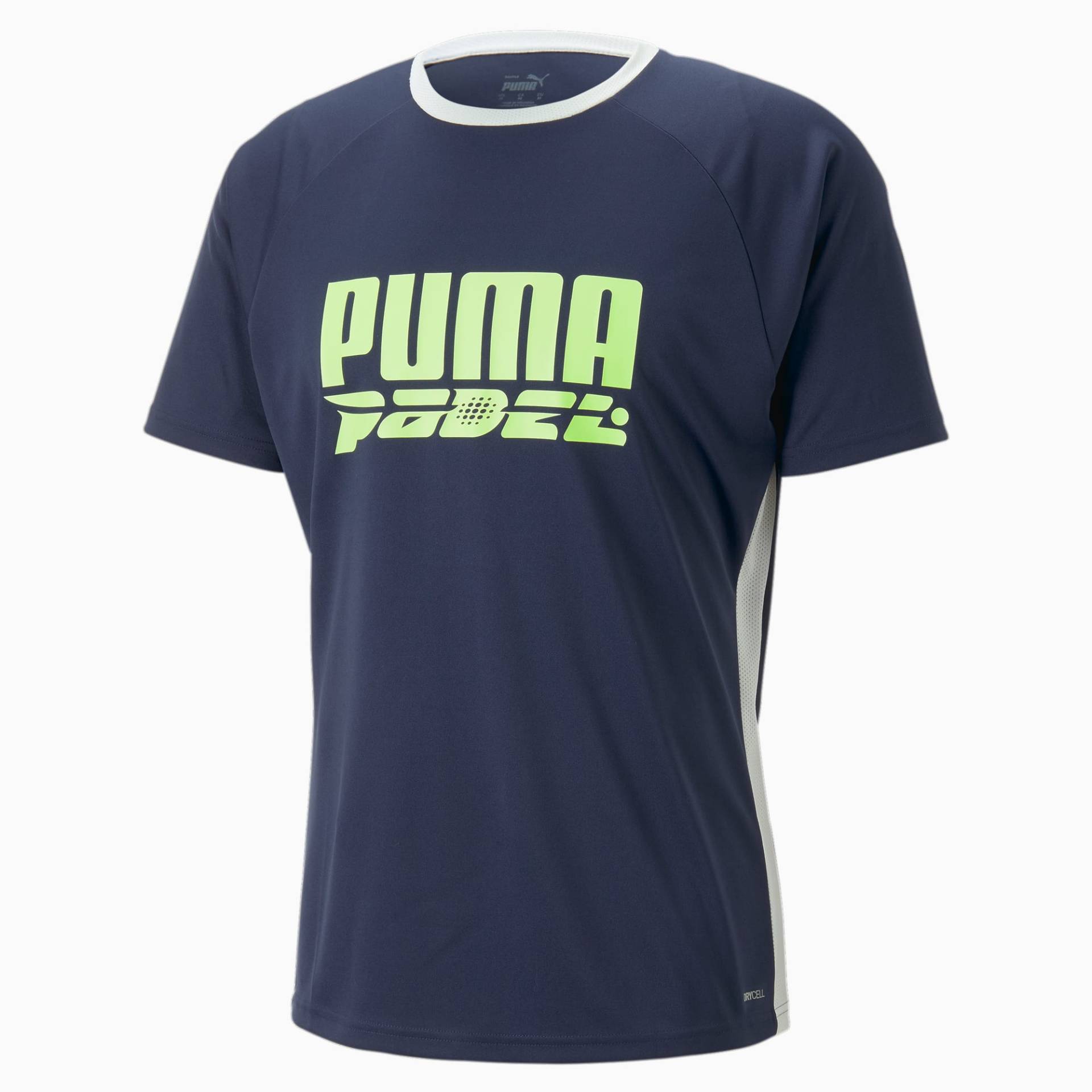 PUMA teamLIGA Padel Logo T-Shirt Männer, Blau, Größe: XL, Kleidung von PUMA