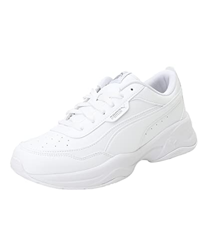 PUMA Damen Cilia Mode Shoes, Puma White-Puma Silver, 40.5 EU von PUMA