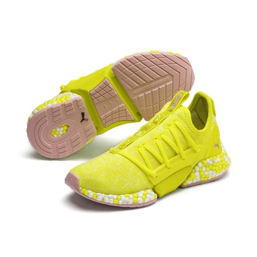 Puma Damen Hybrid Rocket Shift WNS Laufschuhe, Gelb (Yellow Alert-Bridal Rose 01) von PUMA