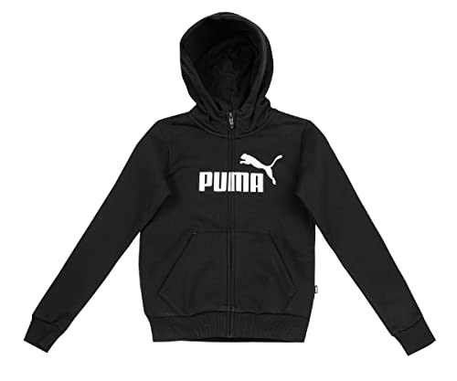 Puma ESS Logo Full-Zip Hoodie - 128 von PUMA