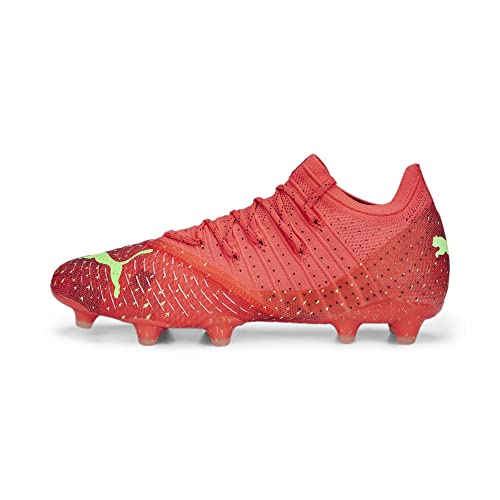 Puma Herren Future Fußballschuh, Fiery Coral-Fizzy Light B, 37 EU von PUMA