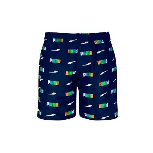 Puma Kinder Shorts Badebekleidung, Marineblau, 128 von PUMA