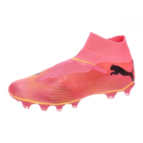 Puma Men Future 7 Match+ Ll Fg/Ag Soccer Shoes, Sunset Glow-Puma Black-Sun Stream, 45 EU von PUMA