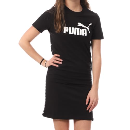 Puma Schwarzes Damenkleid Tape, Schwarz , Large von PUMA