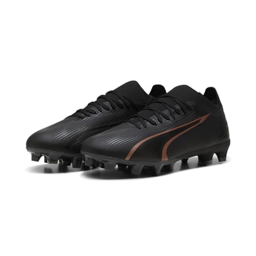 PUMA Unisex Ultra Match Fg/Ag Fußballschuhe, Puma Black Copper Rose, 36 EU von PUMA