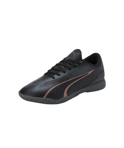 Puma Unisex Adults Ultra Play It Soccer Shoes, Puma Black-Copper Rose, 45 EU von PUMA