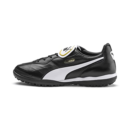 PUMA Unisex Adults' Sport Shoes KING TOP TT Soccer Shoes, PUMA BLACK-PUMA WHITE, 37 von PUMA