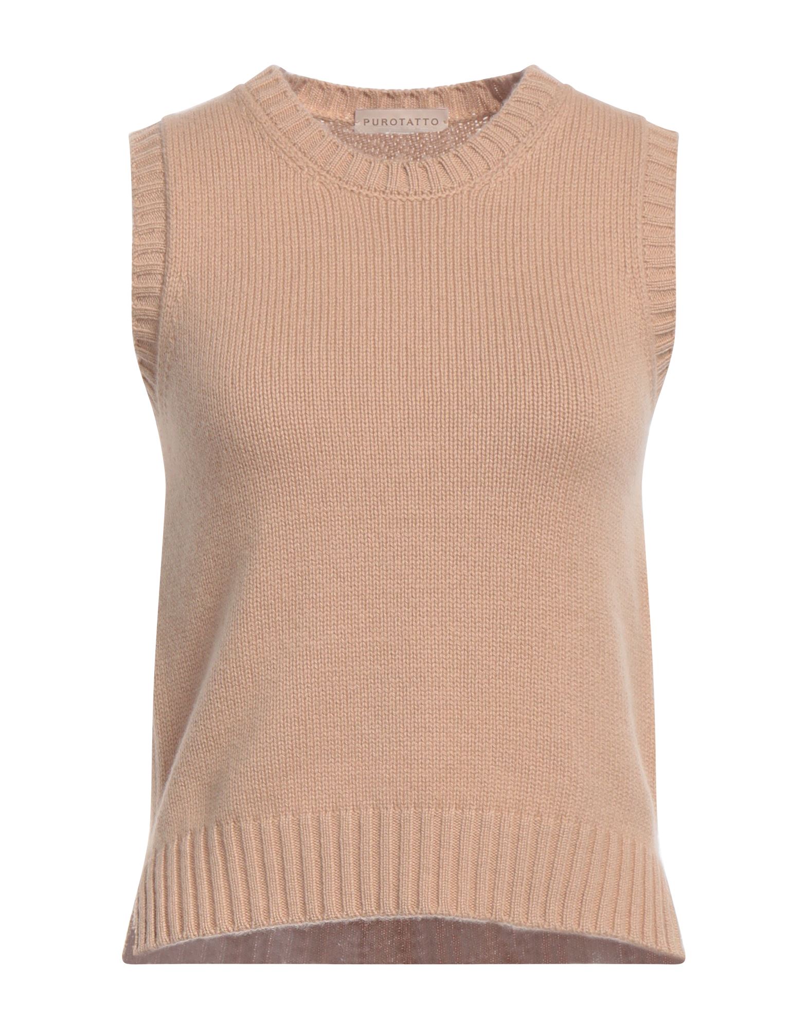 PUROTATTO Pullover Damen Beige von PUROTATTO