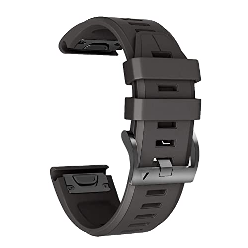 22 x 26 mm Uhrenarmband für Garmin Fenix 7X 7 5 5X Plus 3HR 6X 6 Pro 935 Smart Watch Schnellverschluss Silikon Easyfit Armband, 22 mm, Achat von PURYN