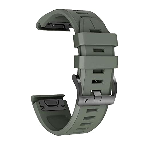 22 x 26 mm Uhrenarmband für Garmin Fenix 7X 7 5 5X Plus 3HR 6X 6 Pro 935 Smart Watch Schnellverschluss Silikon Easyfit Armband, For Approach S60 S62, Achat von PURYN