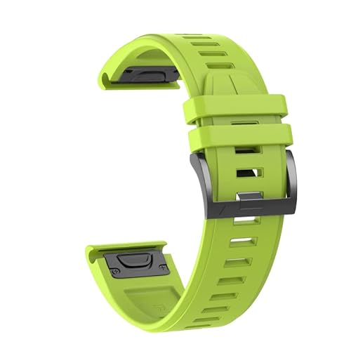 26 22 mm Silikon-Schnellverschluss-Uhrenarmband für Garmin Fenix 7X 7 6 6X Pro 5 5X Plus 3 HR Mk1 Easyfit Armband, For Instinct2, Achat von PURYN