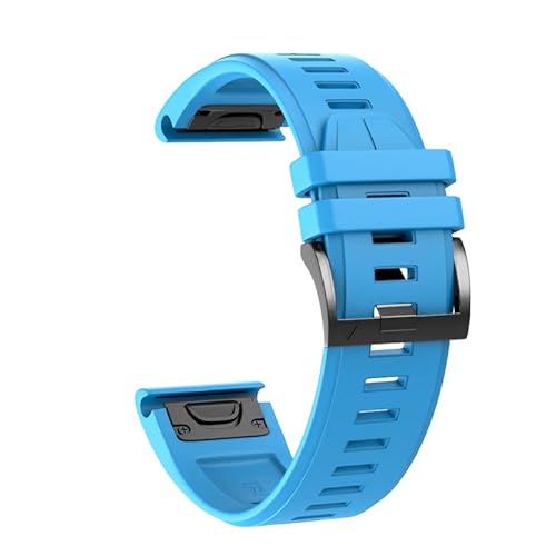 26 22 mm Silikon-Schnellverschluss-Uhrenarmband für Garmin Fenix 7X 7 6 6X Pro 5 5X Plus 3 HR Mk1 Easyfit Armband, For Instinct2, Achat von PURYN