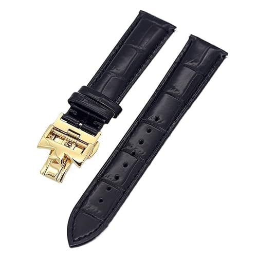 PURYN 19 mm, 20 mm, 22 mm, doppelseitiges Rindslederarmband für Vacheron VC Uhrenarmband Constantin für Damen und Herren, 20 mm, Achat von PURYN