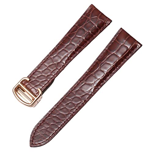 PURYN Alligator-Uhrenarmband aus echtem Leder für Cartier Solo Tank London Calibo, Uhrenarmband für Damen und Herren, 16 mm, 18 mm, 20 mm, 22 mm, 24 mm, Achat von PURYN