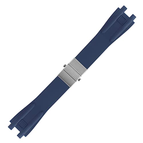 PURYN Silikon-Gummi-Uhrenarmband für Ulysse Nardin, Outdoor-Sport, wasserdichtes Armband, Ersatzarmband, Uhrenzubehörteile, 26 mm, Achat von PURYN