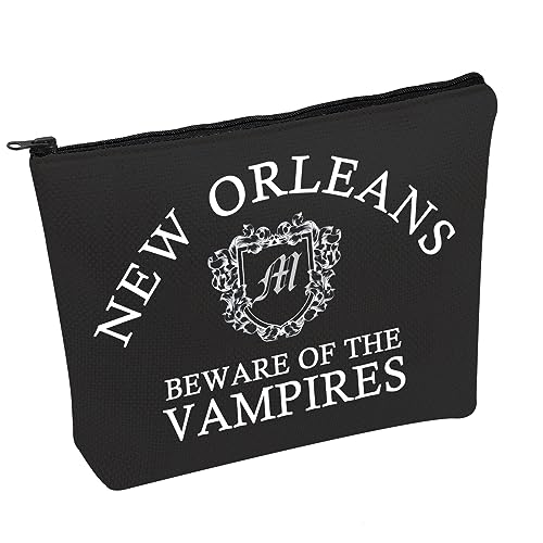 PWHAOO Vampire City New Orleans Beware Of The Vampires Kosmetiktasche Vampire Society New Orleans Geschenk, New Orleans B von PWHAOO