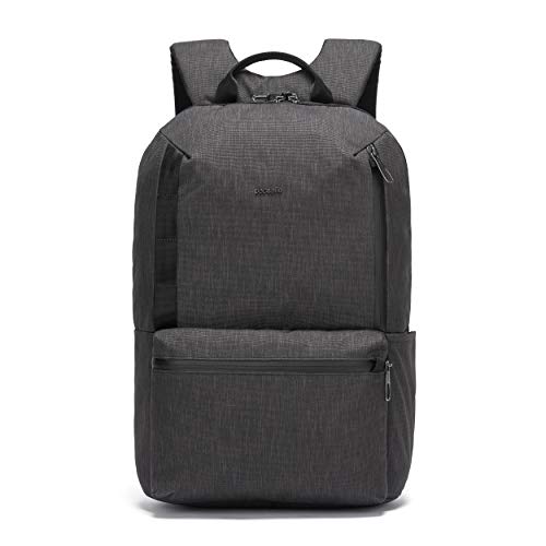 Metrosafe X 20L backpack, 45 x 30 x 13 cm, Anti-Diebstahl Rucksack für Damen und Herren, Reisegepäck, Backpack, Diebstahlschutz Daypack, Sicherheitstechnologie 20 Liter, Anthrazit/Carbon von Pacsafe