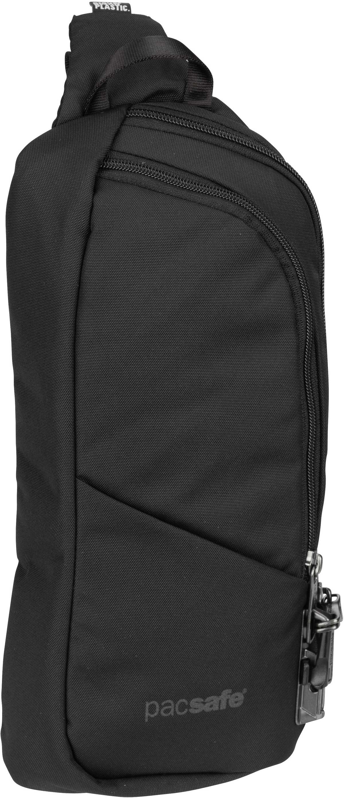 Pacsafe Vibe 150 Sling Pack  in Schwarz (2.5 Liter), Sling Bag von Pacsafe