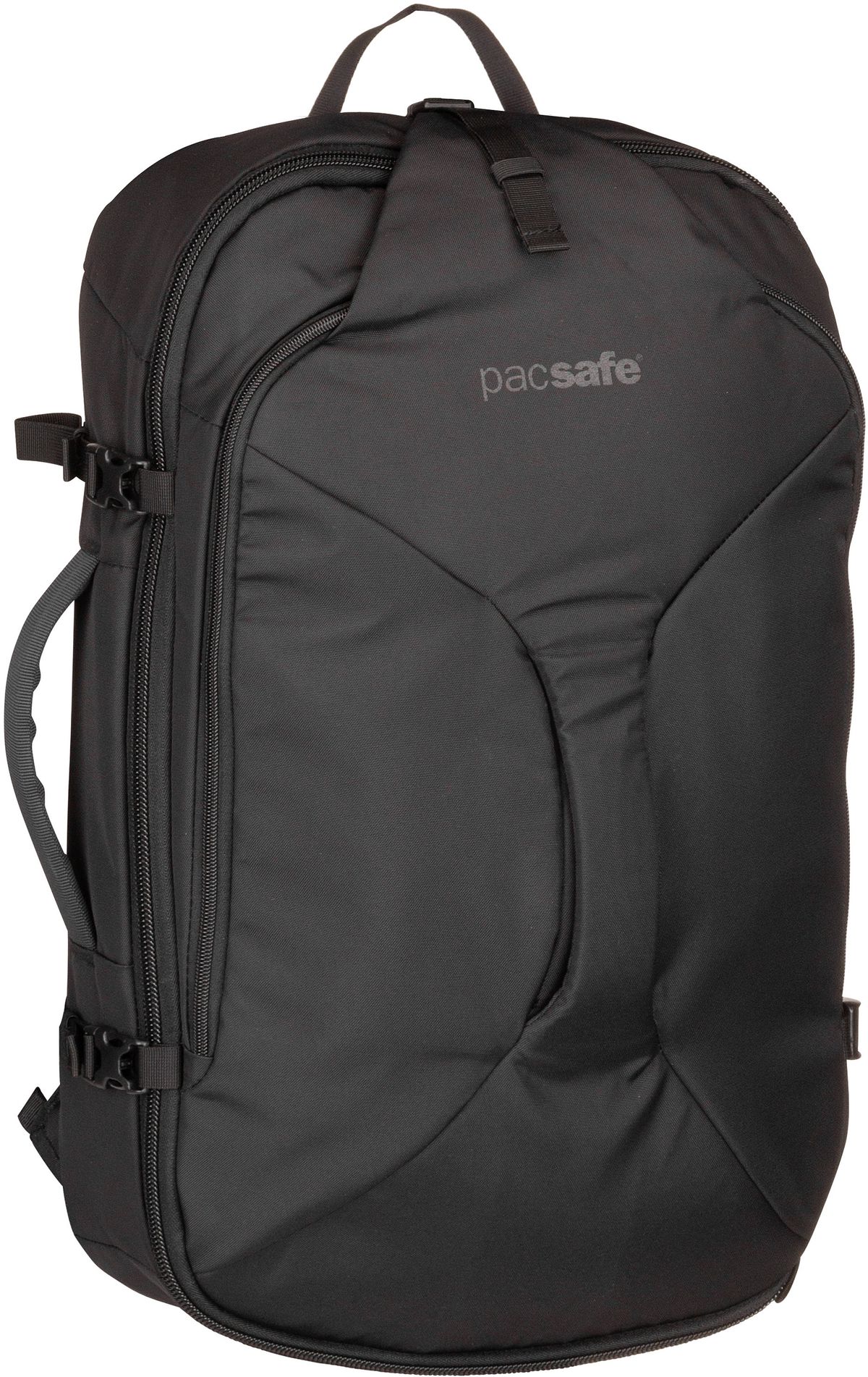 Pacsafe EXP45 Carry-On Travel  in Schwarz (45 Liter), Reiserucksack von Pacsafe