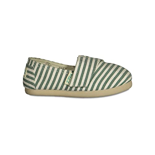 Paez Jungen Unisex Kinder Surfy Espadrilles, grün, 22 EU von Paez