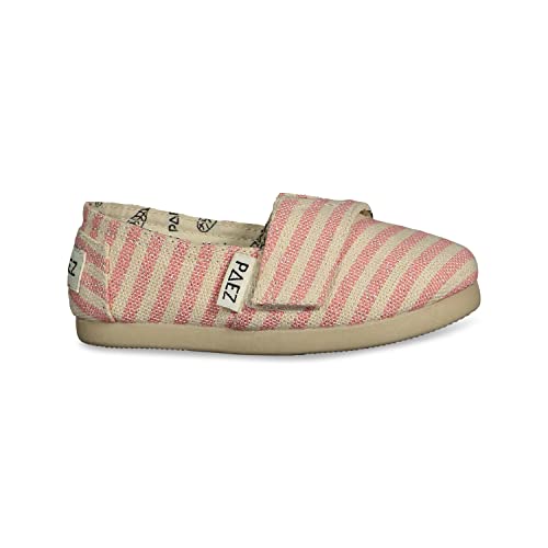 Paez Jungen Unisex Kinder Surfy Lurex Espadrilles, Orange, 25 EU von Paez