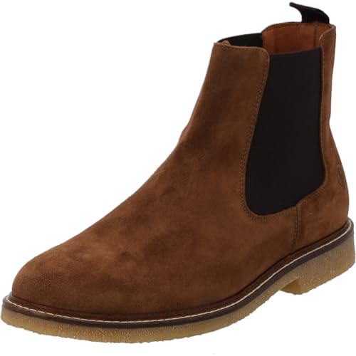 Palado Chelsea Boots Herren Dorrel - bequeme Boots Made in Portugal - ungefütterte Stiefel für die Übergangszeit - modische Stiefeletten Braun UK9 - EU42 Palado Chelsea Boots Herren Dorrel - bequeme Boots Made in Portugal - ungefütterte Stiefel für die Übergangszeit - modische Stiefeletten Braun UK9 - EU42 von Palado