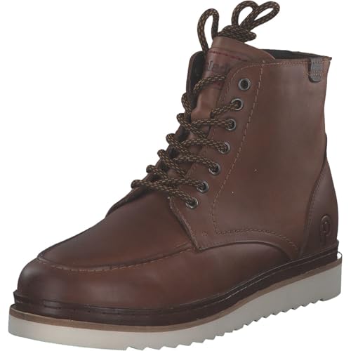 Palado Stiefeletten Herren Fullisar - bequeme Boots aus Leder - ungefütterte Stiefel für die Übergangszeit - moderne Schnürboots Braun UK9 - EU42 Palado Stiefeletten Herren Fullisar - bequeme Boots aus Leder - ungefütterte Stiefel für die Übergangszeit - moderne Schnürboots Braun UK9 - EU42 von Palado