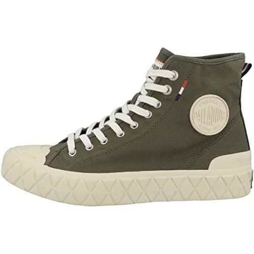 Palladium Unisex Palla Ace Cvs Mid Sneaker Boots, Olive Night 77015 325, 43 EU von Palladium