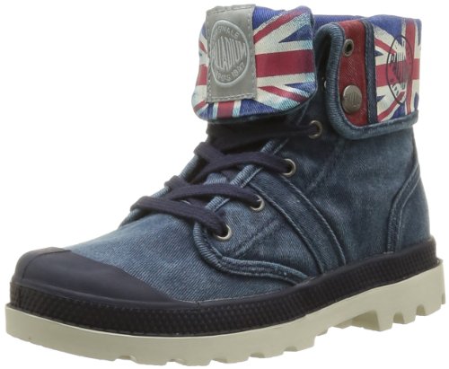 Palladium Baggy Kid Flag, Unisex - Kinder Stiefel & Stiefeletten, Blau - Blau (Marineblau), 37 von Palladium