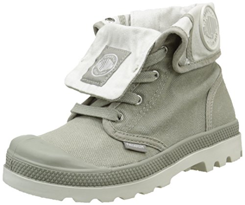 Palladium Jungen Unisex Kinder BGY Zip Ii K Hohe Sneaker, Grün B80 Concrete Silver Birch, 33 EU von Palladium