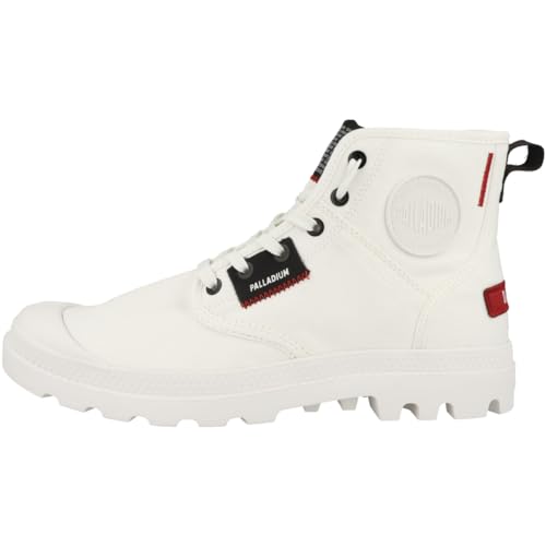 Palladium Unisex Pampa Hi Patch Sneaker, Star White, 36 EU von Palladium