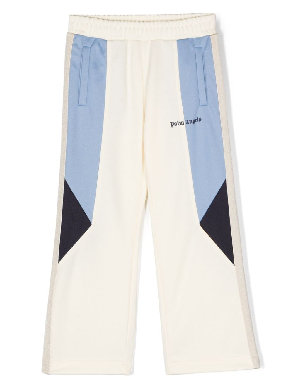 Palm Angels Kids Jogginghose in Colour-Block-Optik - Blau von Palm Angels Kids