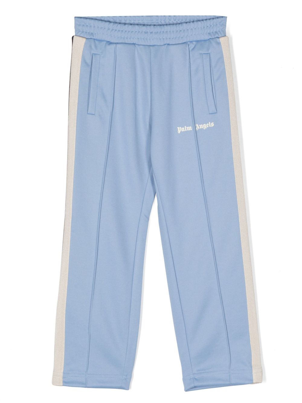 Palm Angels Kids Jogginghose mit Logo-Print - Blau von Palm Angels Kids