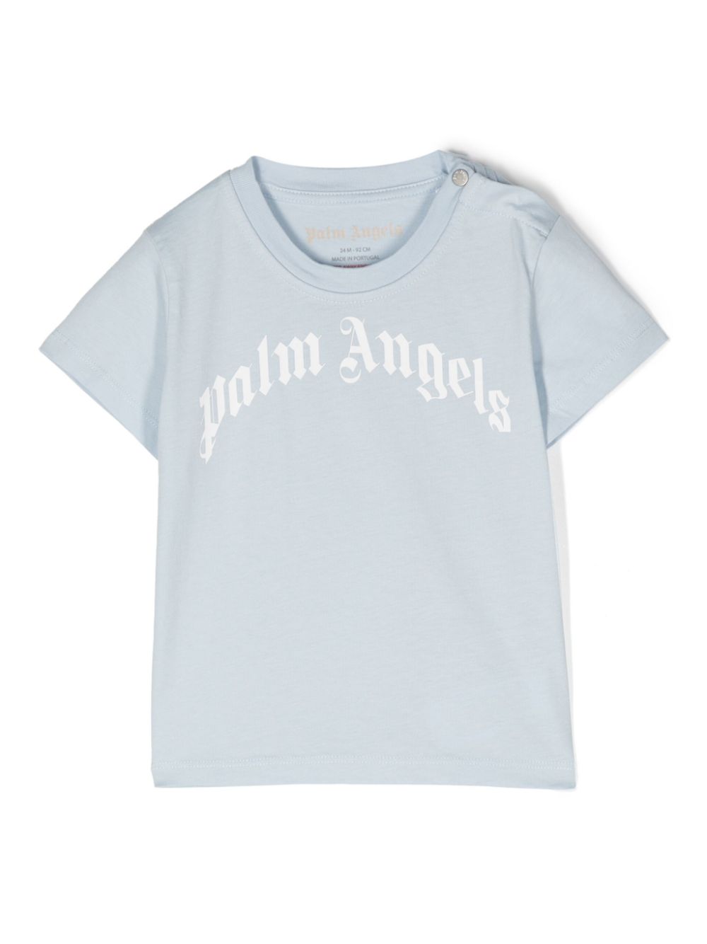 Palm Angels Kids T-Shirt mit Logo - Blau von Palm Angels Kids