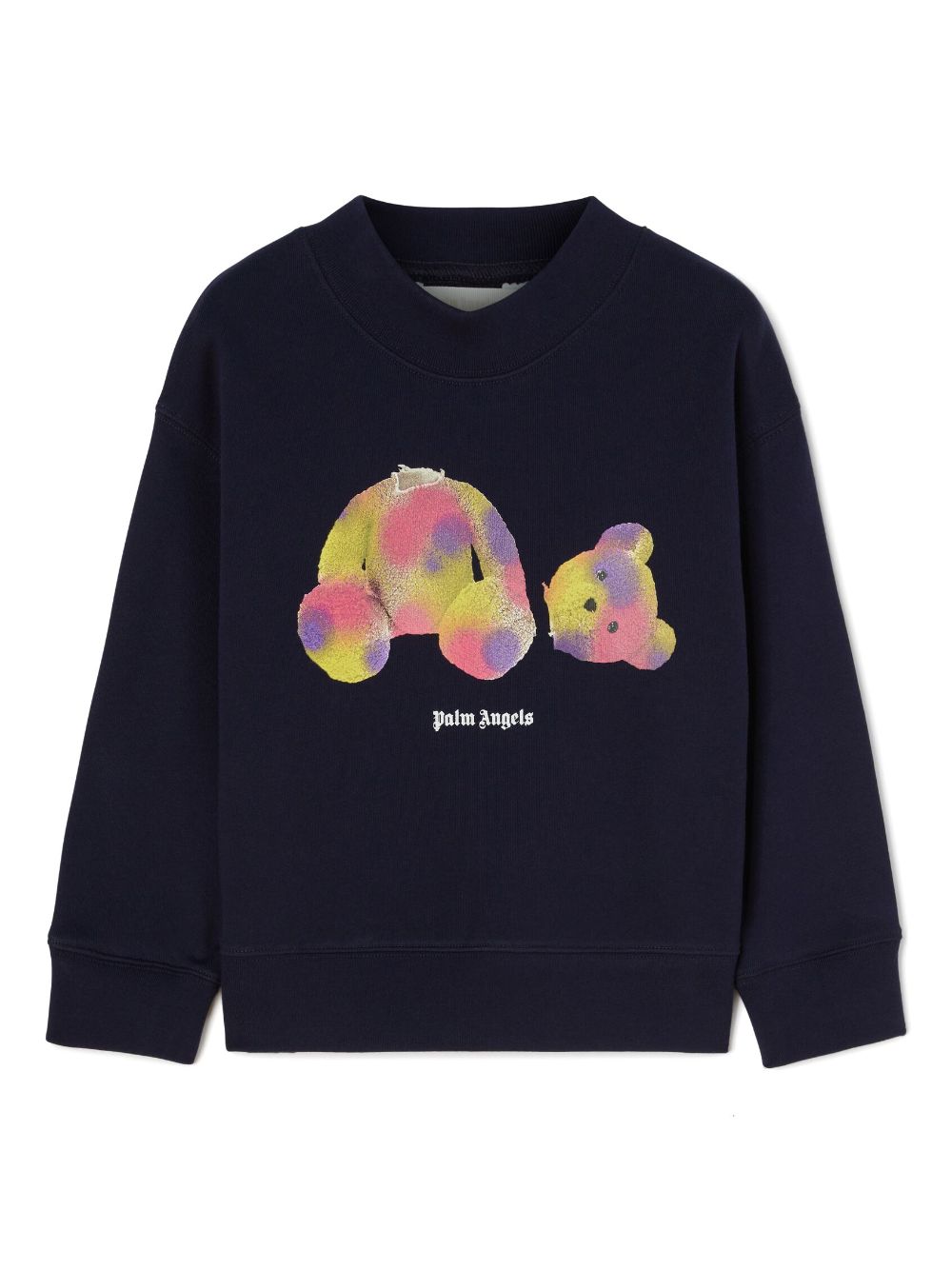 Palm Angels Kids Pullover mit Logo-Print - Blau von Palm Angels Kids