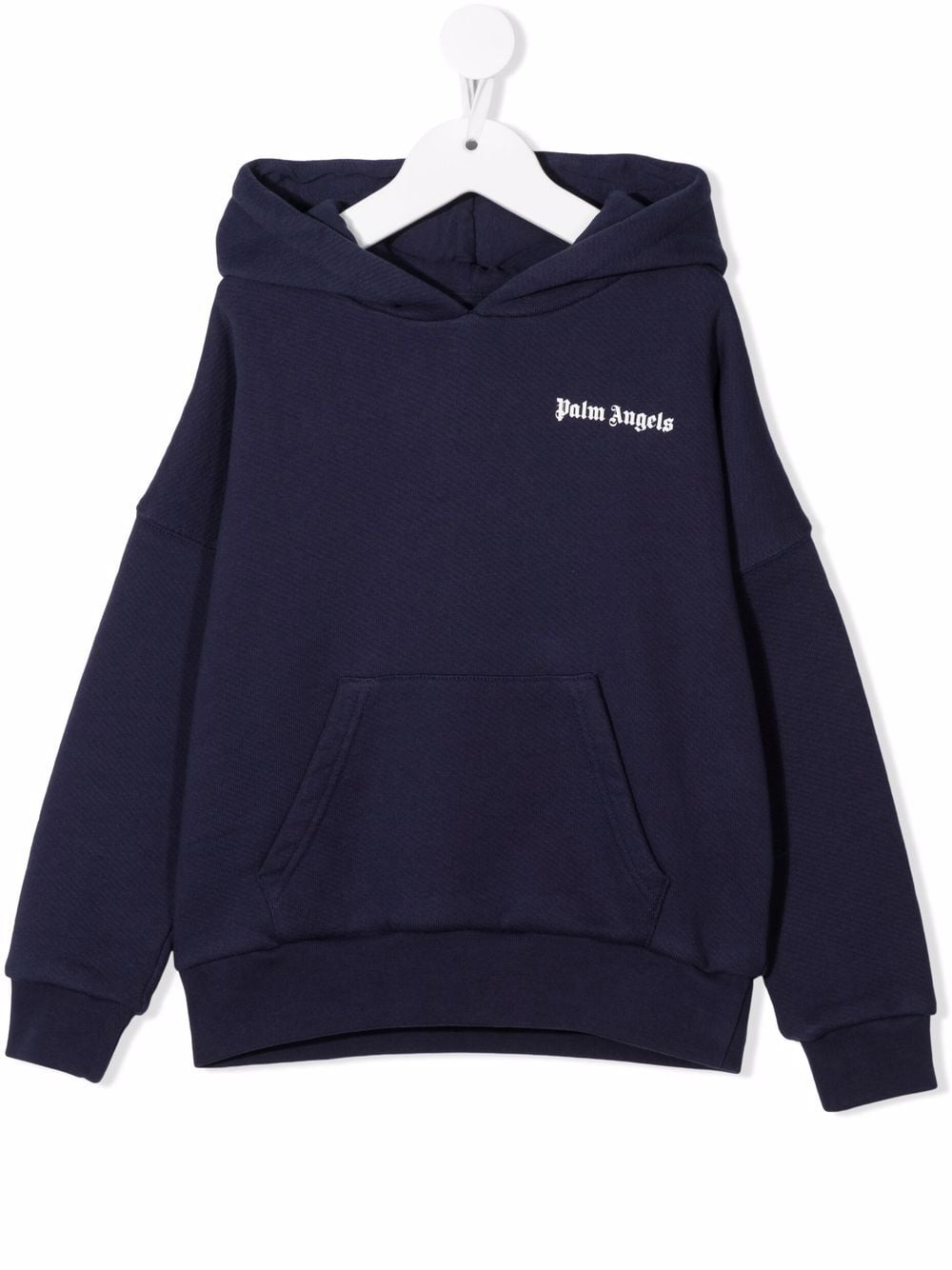 Palm Angels Kids Hoodie mit Logo-Print - Blau von Palm Angels Kids