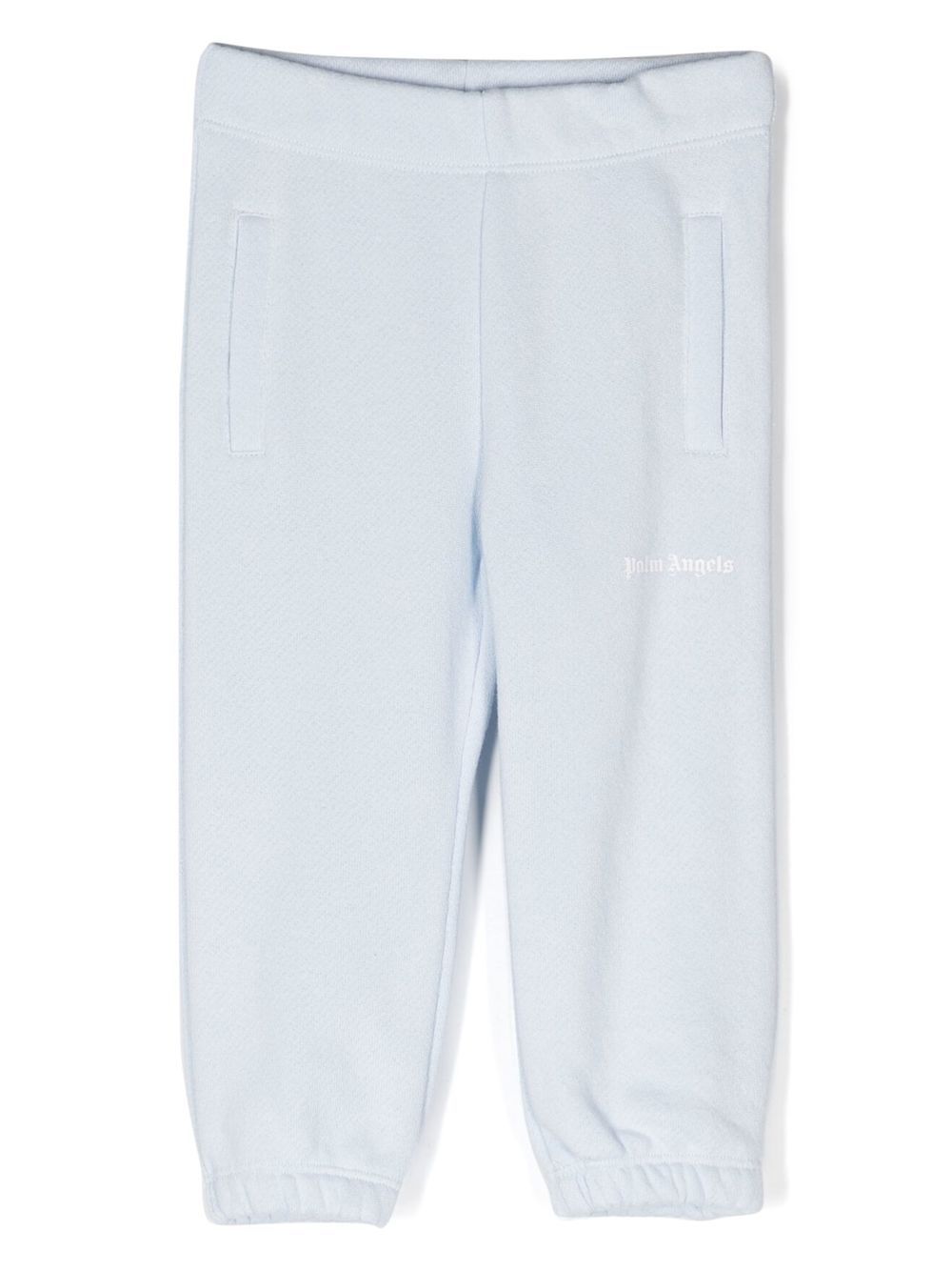 Palm Angels Kids Jogginghose mit Logo-Print - Blau von Palm Angels Kids