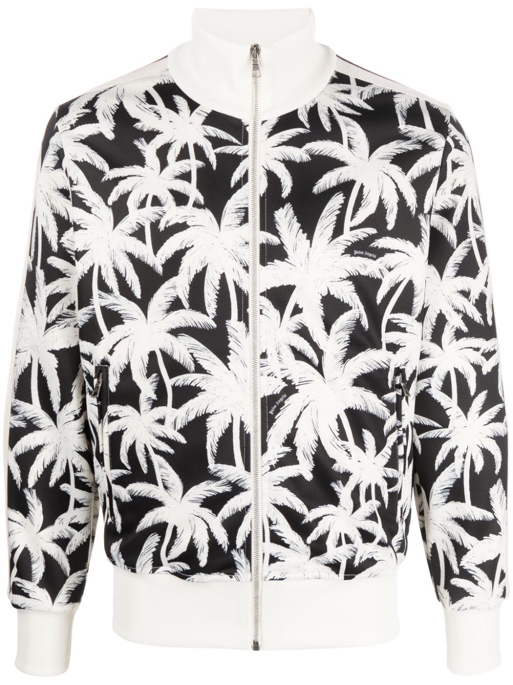 Palm Angels Palms Sportjacke mit Reißverschluss - Schwarz von Palm Angels