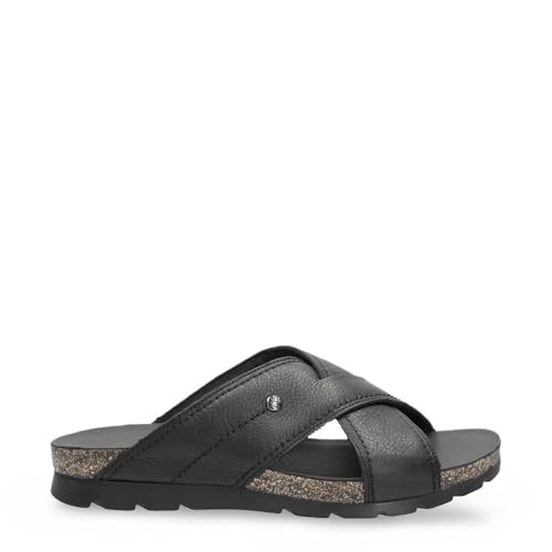 Panama Jack Herren Salman Flat Sandal, Negro C14, 46 EU von Panama Jack