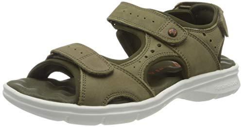 Panama Jack Herren Salton Flache Sandale, Khaki, 46 EU von Panama Jack