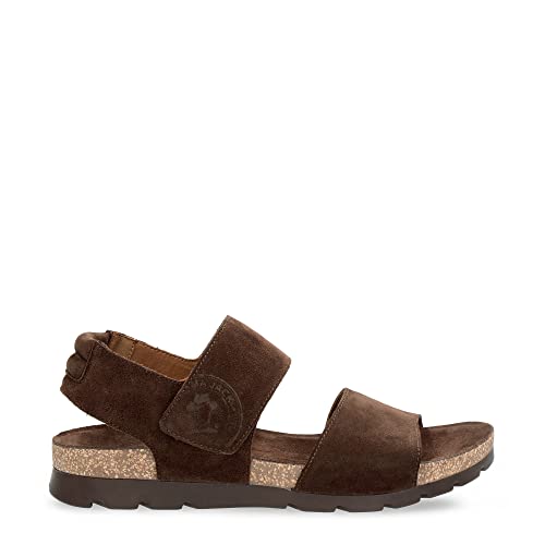 Panama Jack Herrensandalen Smith C4 Velour Marron/Brown 43 EU von Panama Jack